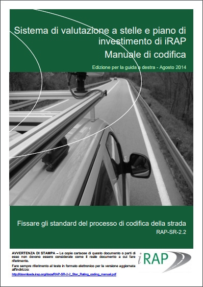 Star Rating and Investment Plans: Coding Manual – Drive on right side (Italian edition)