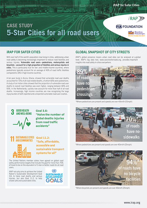 NEW Case study available: 5-Star Cities for all road users