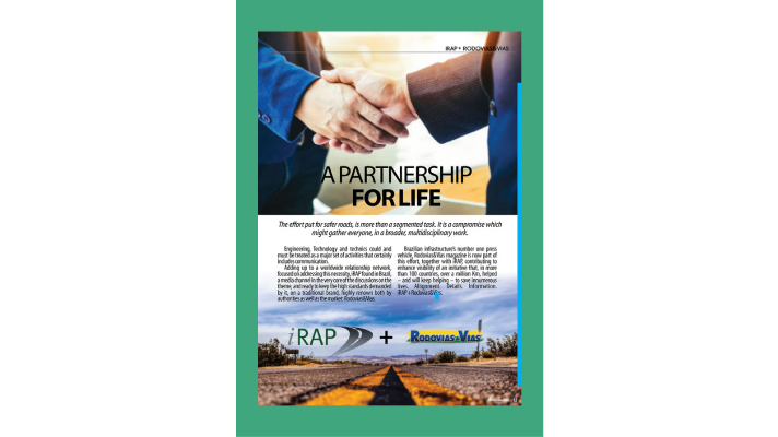 Brazil’s main infrastructure publication announces partnership with iRAP to promote road safety in the country