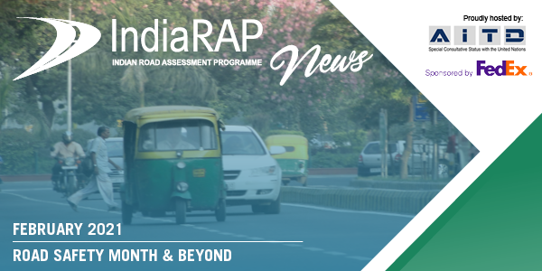 New IndiaRAP newsletter – Road Safety Month and Beyond