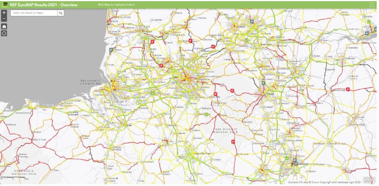 Crash Risk Mapping iRAP