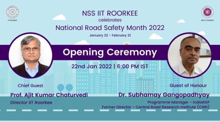 IndiaRAP participates in National Road Safety Month celebrated by NSS IIT Roorkee