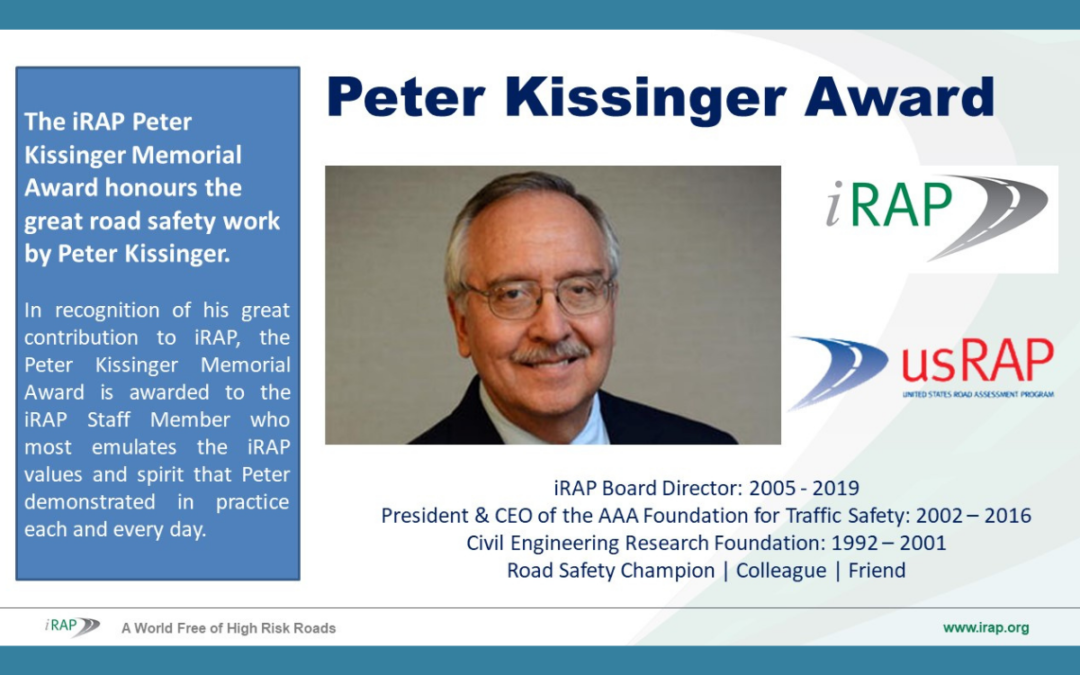 2022 Peter Kissinger award winners announced