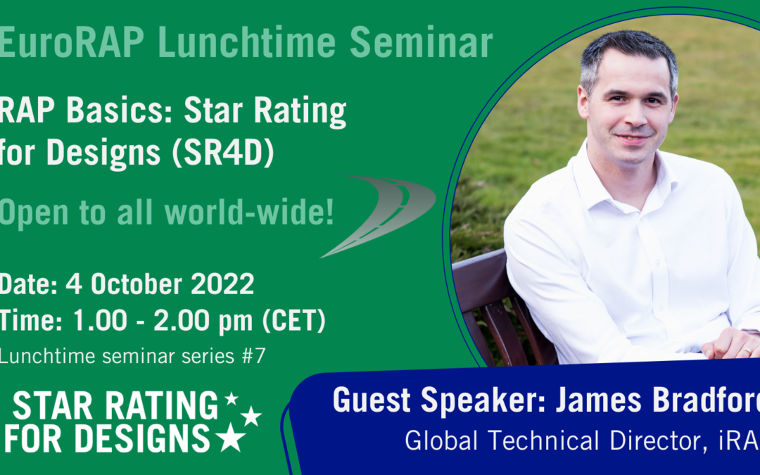 You are invited – EuroRAP Lunchtime Seminar: RAP Basics – Star Rating for Designs