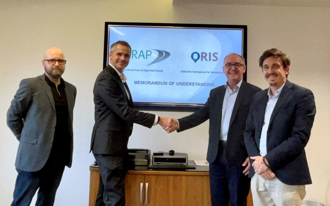 iRAP and ORIS sign MOU to optimise the safety and sustainability of road designs