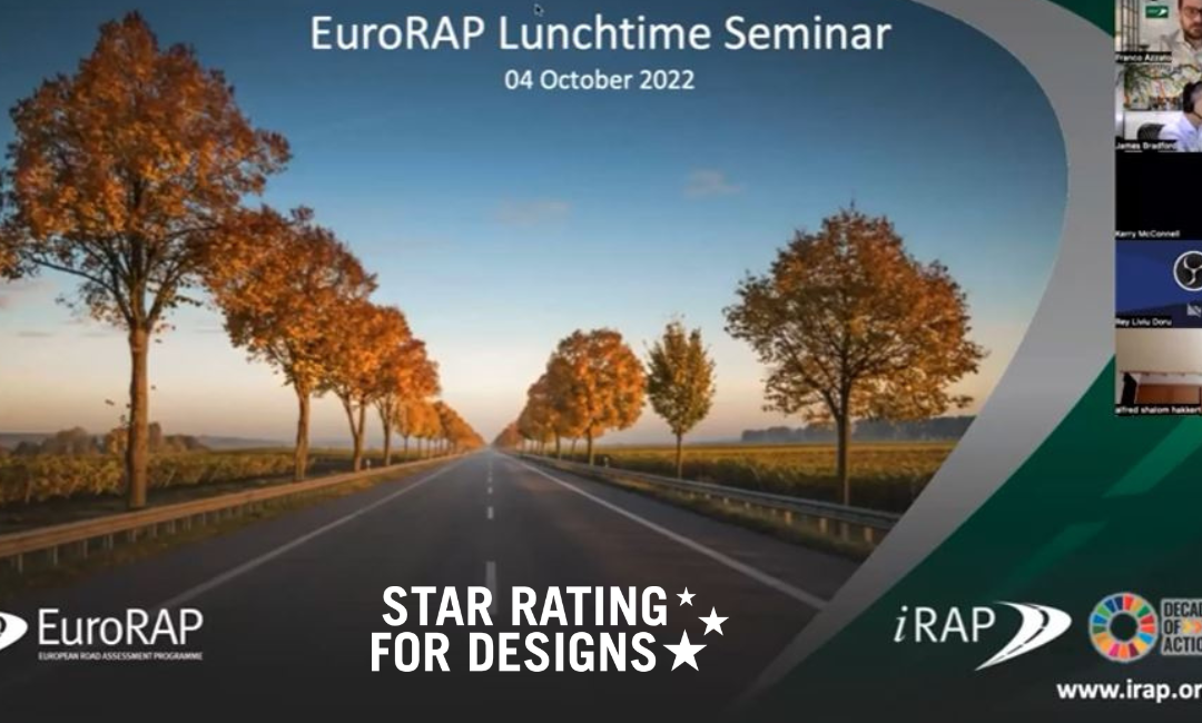 Latest EuroRAP Lunchtime Seminar series recording available – want to know more about Star Rating for Designs?