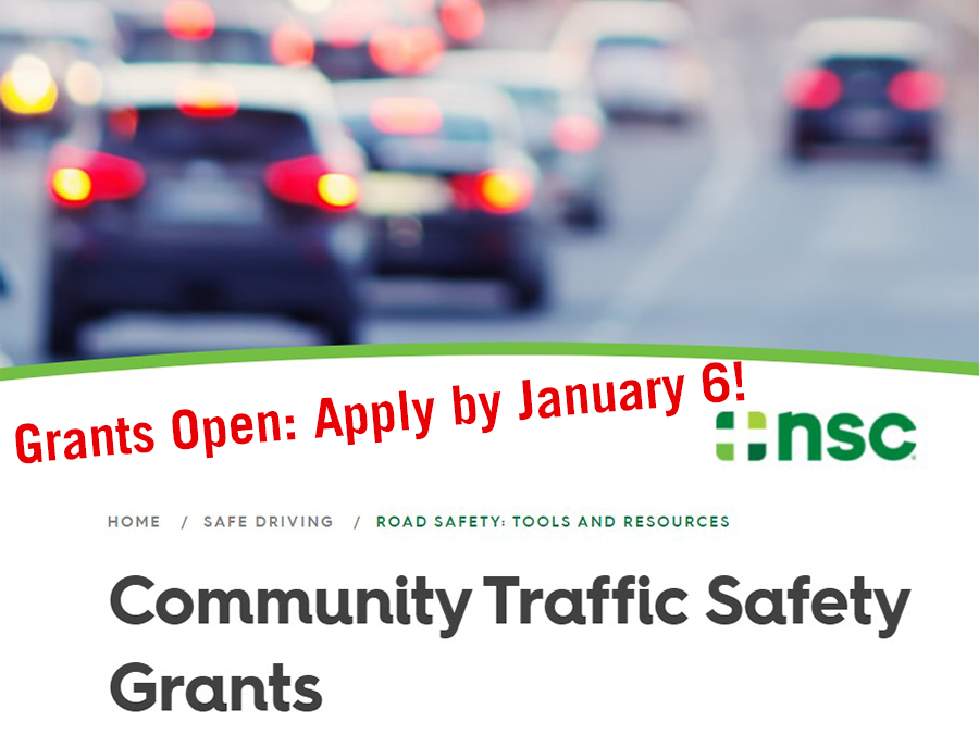 Attention US Partners: 2023 Road to Zero Community Traffic Safety Grants open
