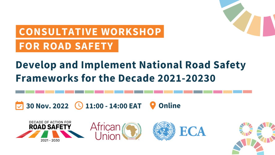 You’re invited: Get up-to-date on Road Safety in Africa and the implementation of National Frameworks for 2030