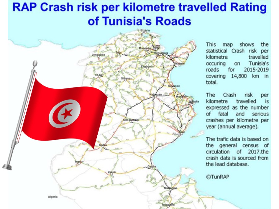 14,800km of Tunisia Risk Mapping complete