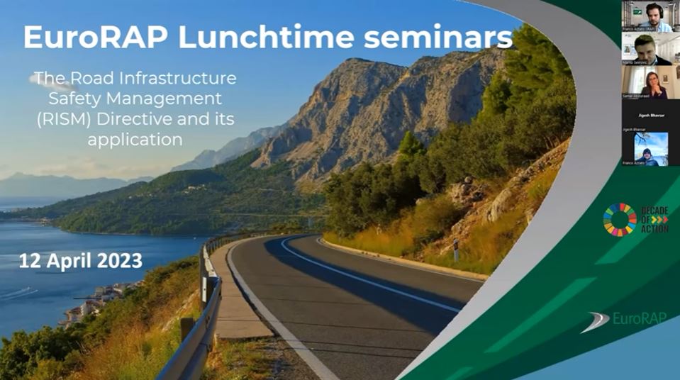 Latest EuroRAP Lunchtime Seminar series recording available – RISM directive and its application