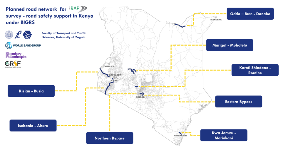 Improving road safety in Kenya supported by Bloomberg Philanthropies iRAP