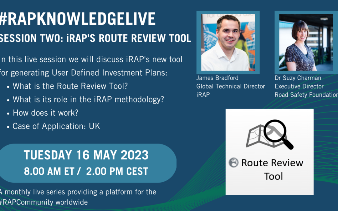 Missed the #RAPKnowledgeLive session on the Route Review Tool? Recording is now available!