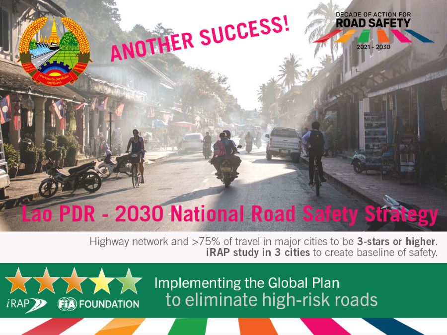 Lao PDR’s 2030 Strategy targets 3-star or better