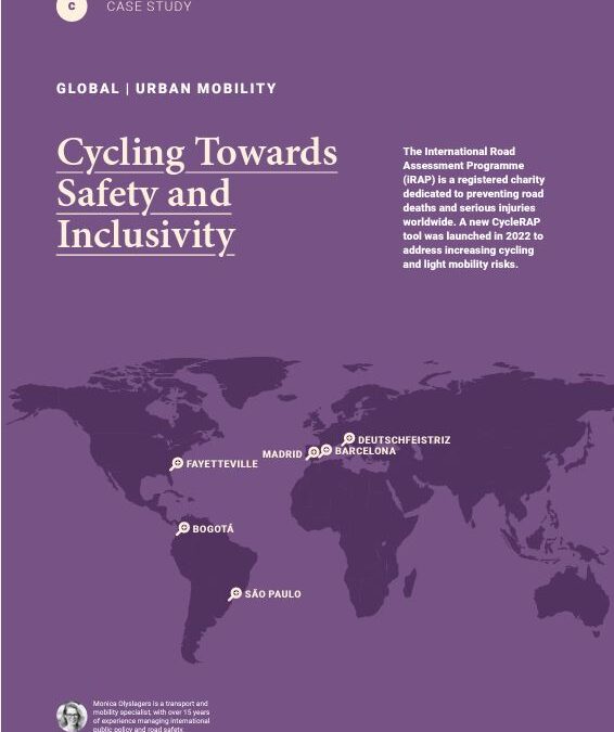 Cycling Towards Safety and Inclusivity case study published in the Centre for Liveable Cities: Urban Solutions #23 Edition