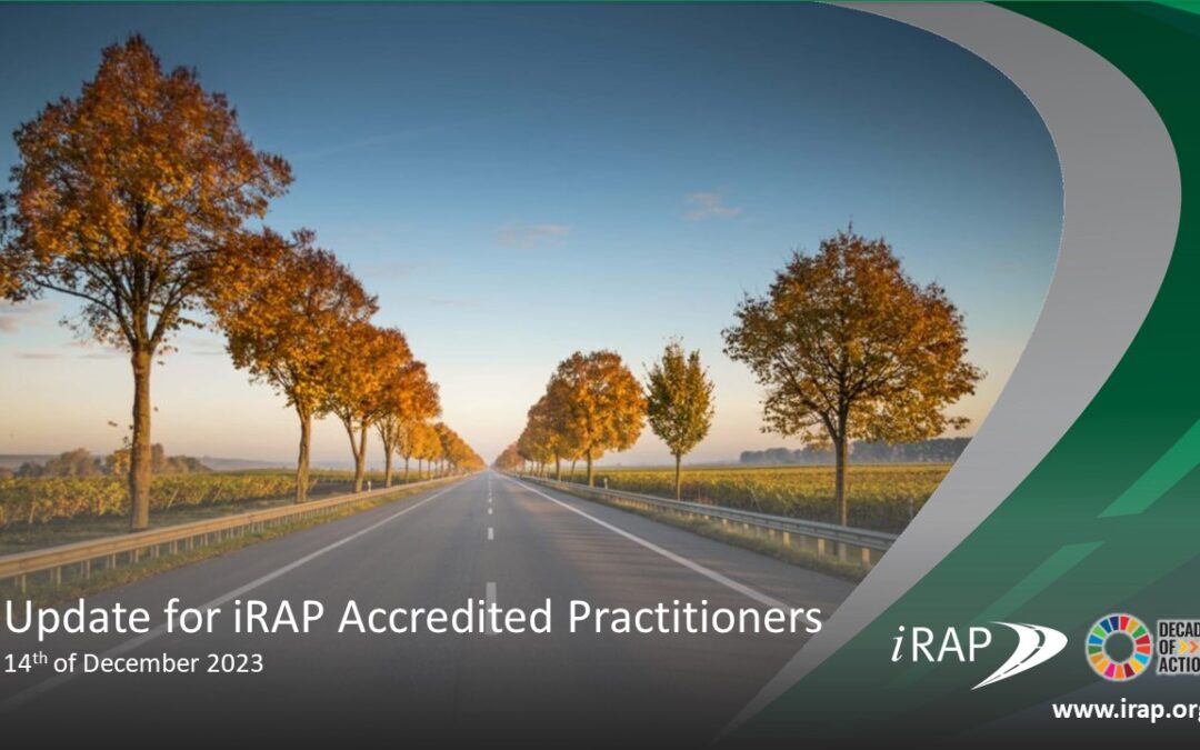 The talents and value of iRAP Accredited practitioners: Workshop shares