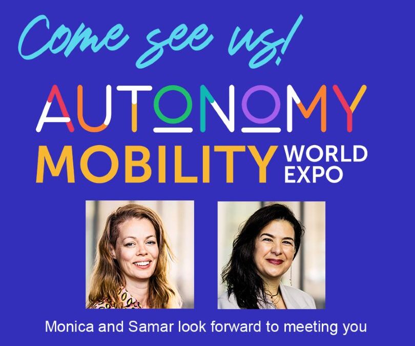 See you at Autonomy this week!: Changing the way we move in cities