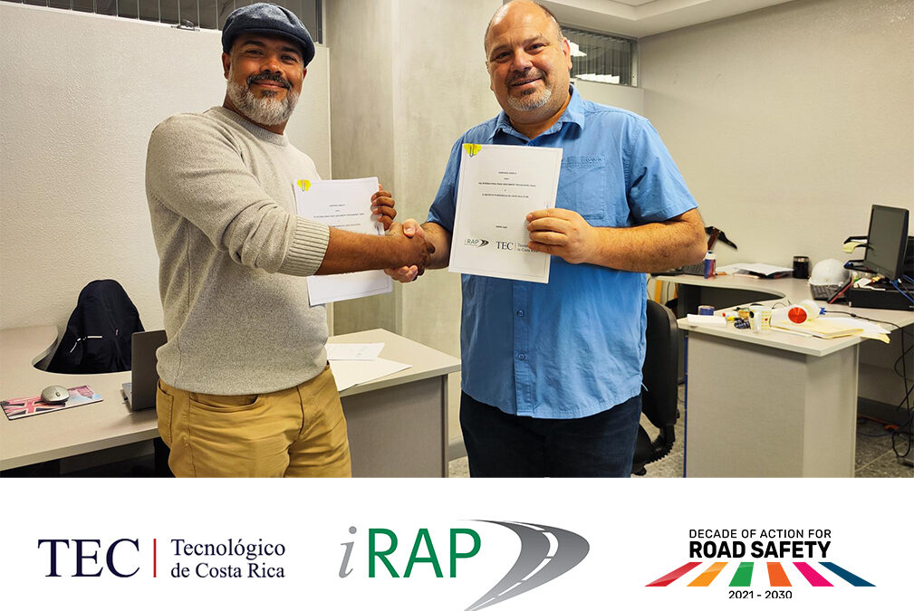 Costa Rica TEC and iRAP sign MOU for safer roads in Central America and the Caribbean