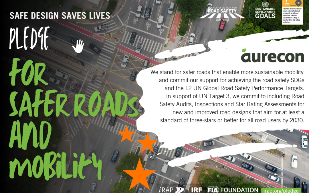 Aurecon: First in the world to make #SaferRoadsPledge