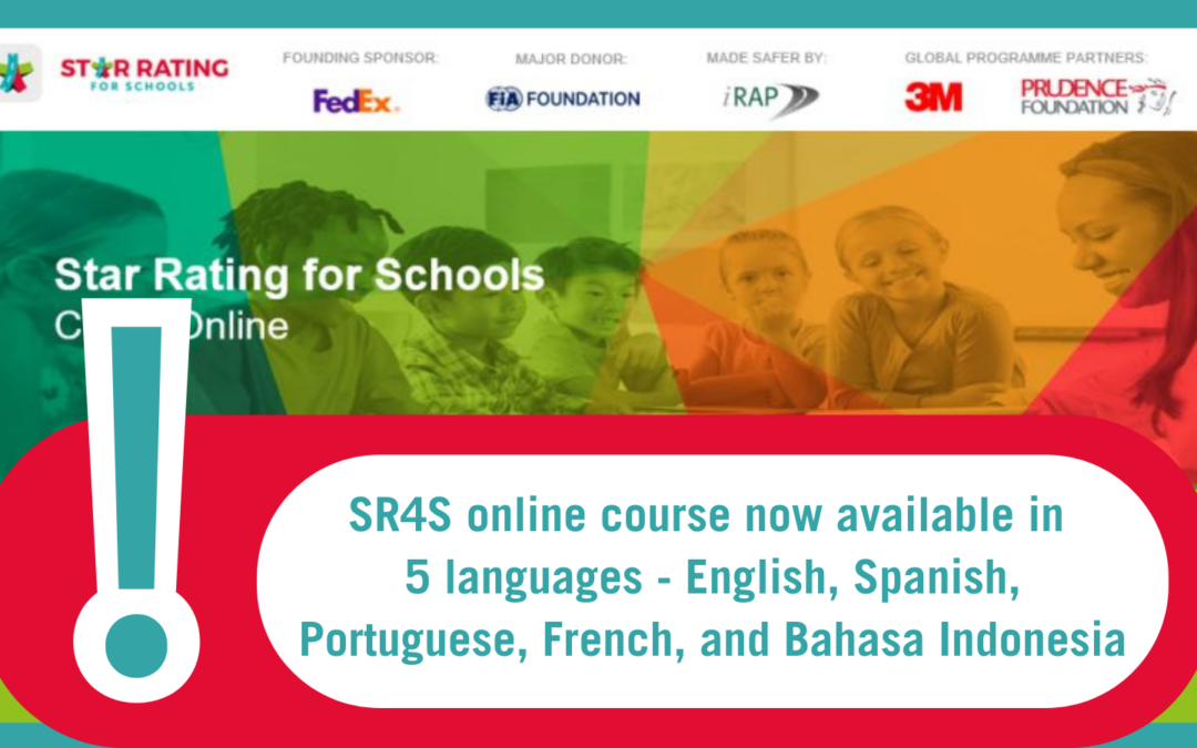 SR4S Training: Now in 5 Languages!