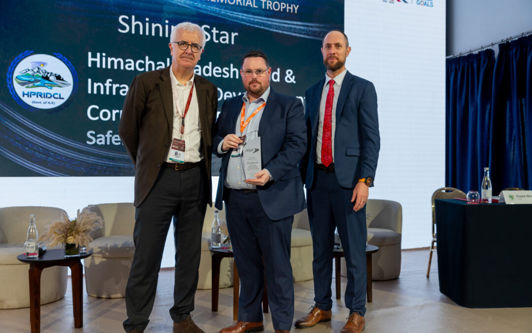 Himachal Pradesh Road and Infrastructure Development Corporation recognised as a Shining Star in coveted international Gary Liddle Memorial Award Program