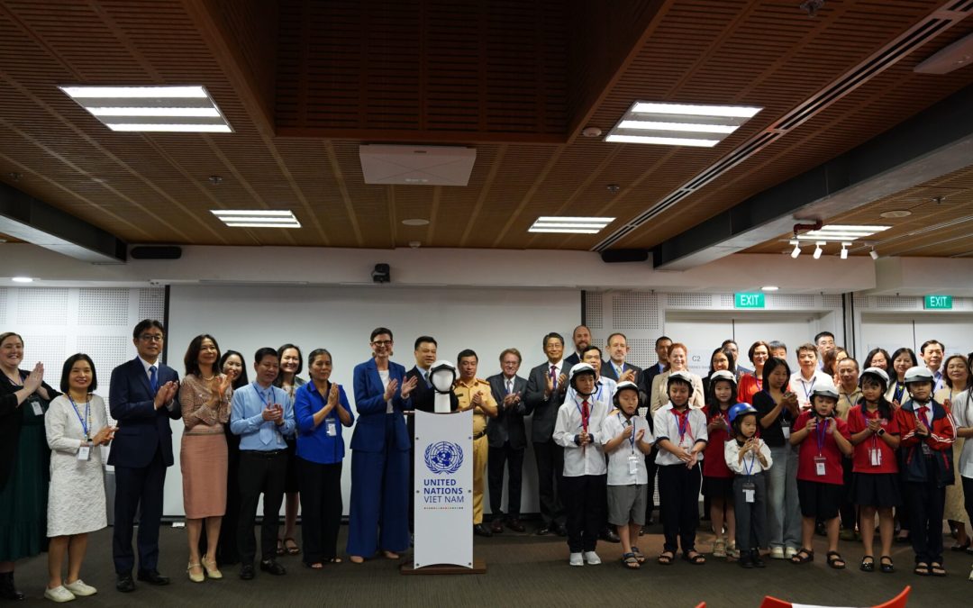 WHO and AIP Foundation launch new road safety partnership to save young lives in Vietnam