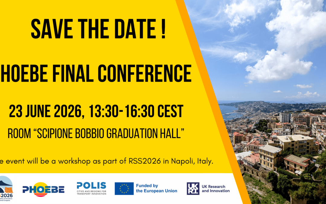 Save the Date: PHOEBE Final Conference