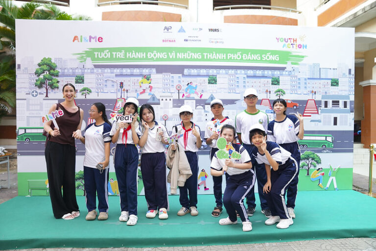 Youth Action for Livable Cities campaign launches in Vinh Long and An Giang Provinces, Vietnam