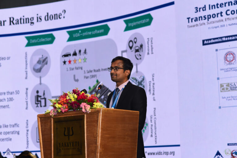 iRAP highlights road safety at Nepal’s 3rd International Transport Conference