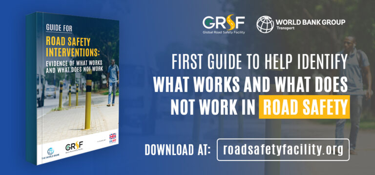 New GRSF Report: Guide for Road Safety Interventions