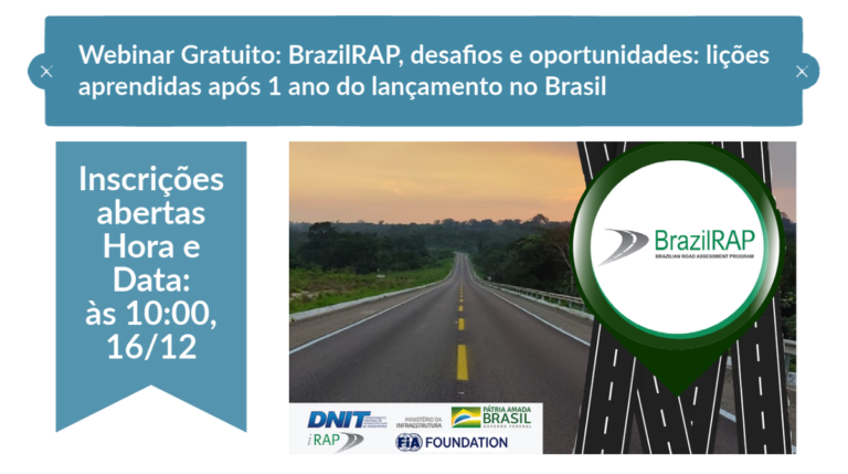 Inscrições abertas – BrazilRAP, desafios e oportunidades: lições aprendidas após 1 ano do lançamento no Brasil