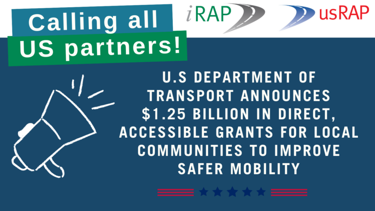 Attention US Partners: $1.25 Billion Grant Opportunity to Improve Road Safety in Your Community