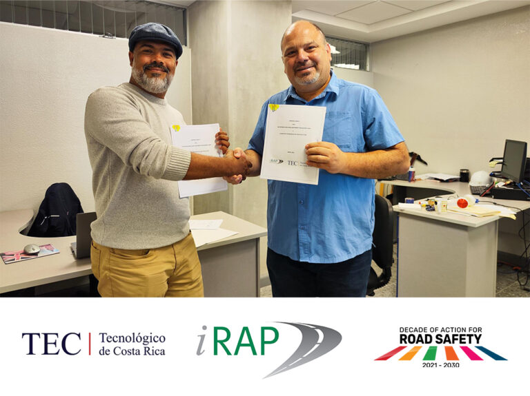 Costa Rica TEC and iRAP sign MOU for safer roads in Central America and the Caribbean
