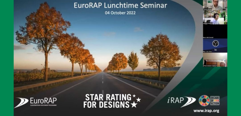 Latest EuroRAP Lunchtime Seminar series recording available – want to know more about Star Rating for Designs?