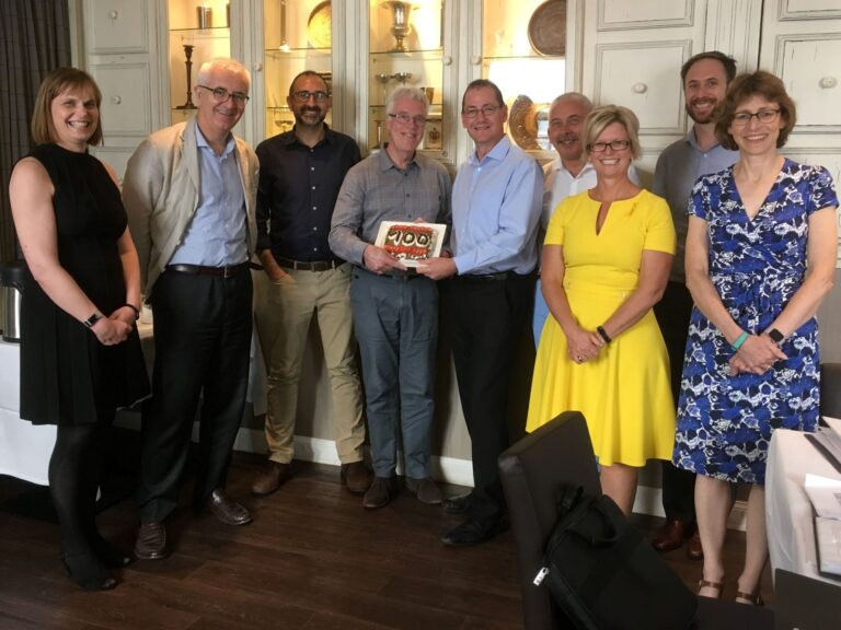 Retiring Board Chairman Gary Liddle recognised