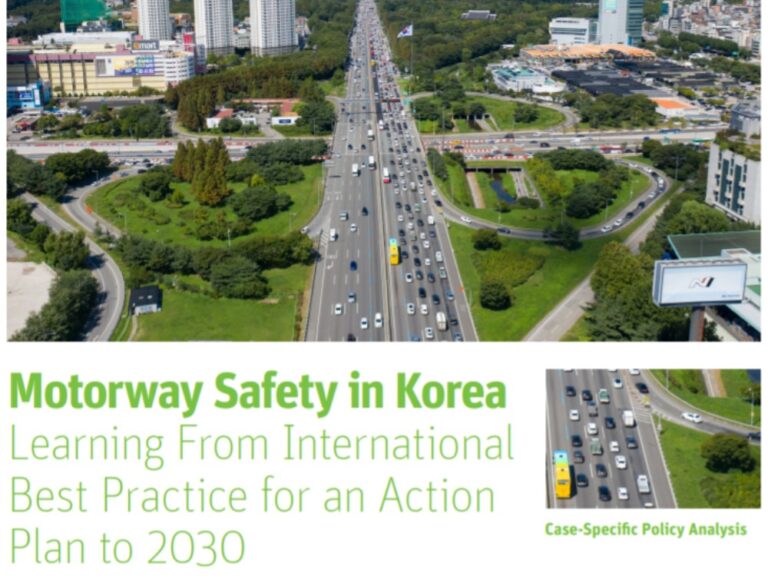 ITF Report: The future of motorway safety in Korea