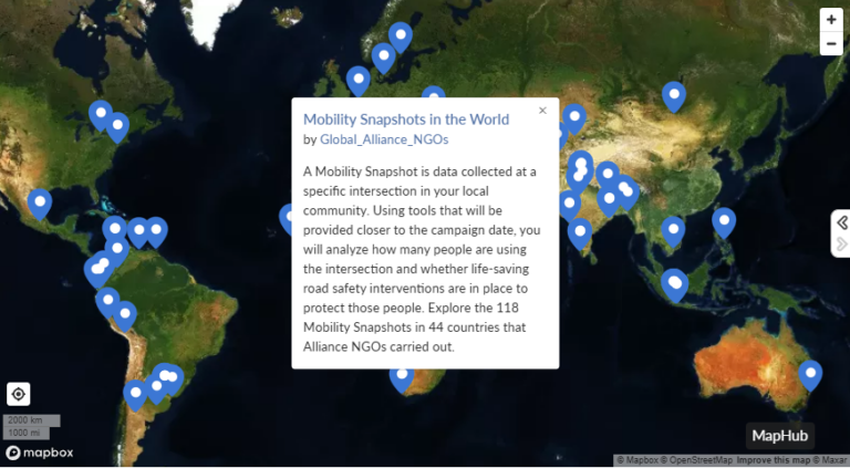 Global Alliance Mobility Snapshots Report: NGOs highlight dangerous realities on our streets