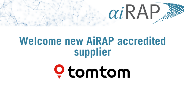 Welcome to the newest AiRAP accredited supplier – TomTom Global Content B.V.