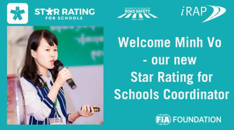 iRAP welcomes new Star Rating for Schools (SR4S) Coordinator, Minh Vo