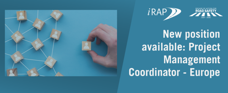 Make a Difference in Road Safety: Project Manager (Europe) at iRAP
