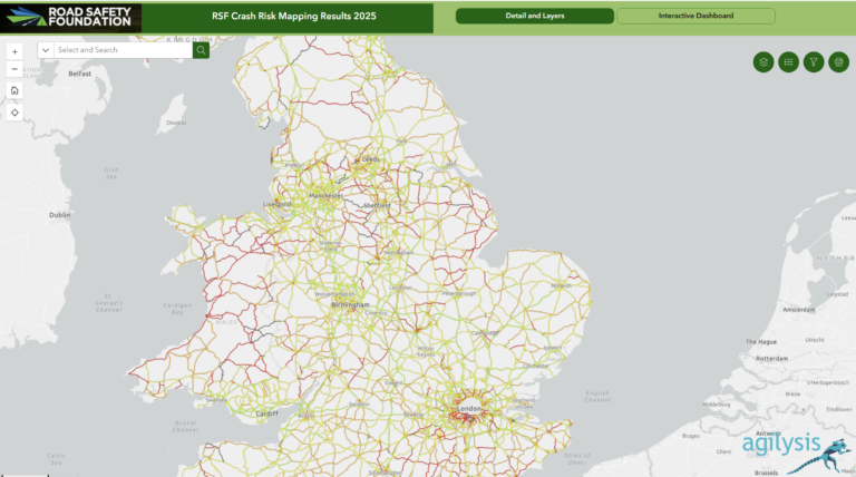 Britain’s 2025 Crash Risk Mapping Results Released