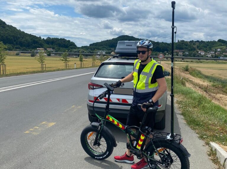 SABRINA maps cycling risk in Croatia, Slovenia and Austria