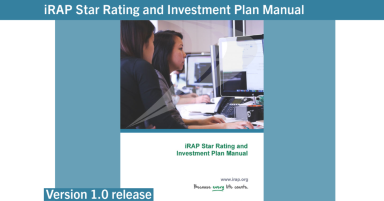 iRAP Star Rating and Investment Plan Manual Version 1.0 is now available for download