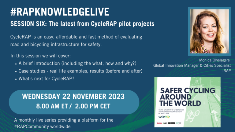 Missed the #RAPKnowledgeLive session on the latest from CycleRAP? Recording is now available!