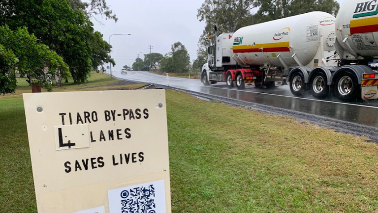 AusRAP News: Extra $183 million funding for Tiaro Bypass on Bruce Highway to enhance safety