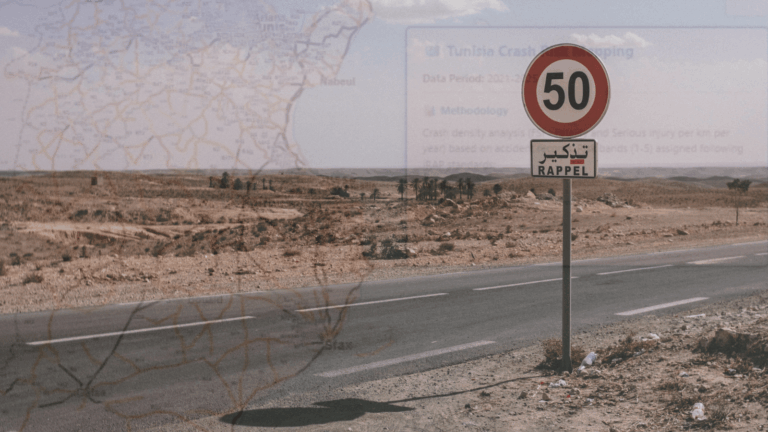 New Crash Risk Mapping for Tunisia