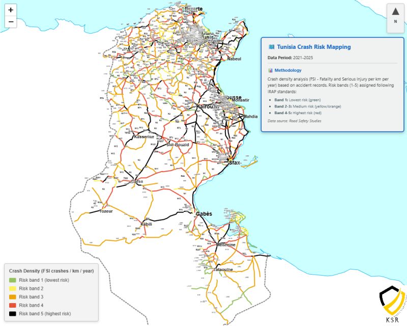 Tunisia Risk Mapping 2025