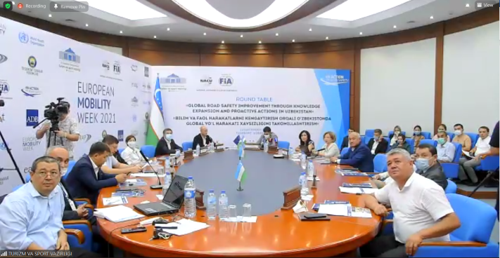 Road safety in Uzbekistan under national spotlight
