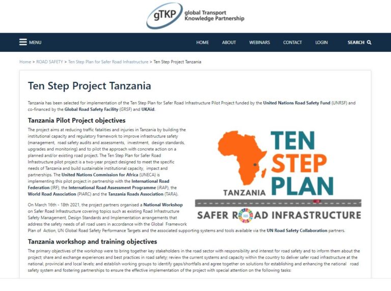 gTKP Resource: Official webpage for Ten Step Project Tanzania