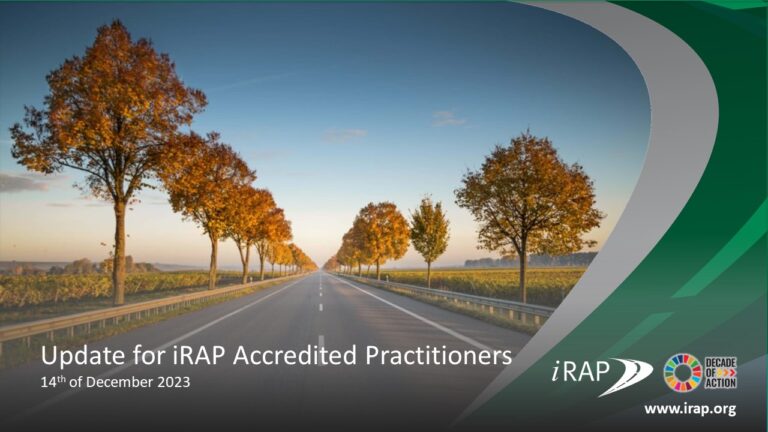 The talents and value of iRAP Accredited practitioners: Workshop shares