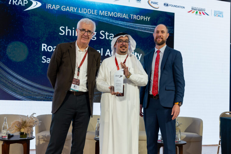 Saudi Arabia’s Roads General Authority recognised as a Shining Star in coveted international Gary Liddle Memorial Award Program